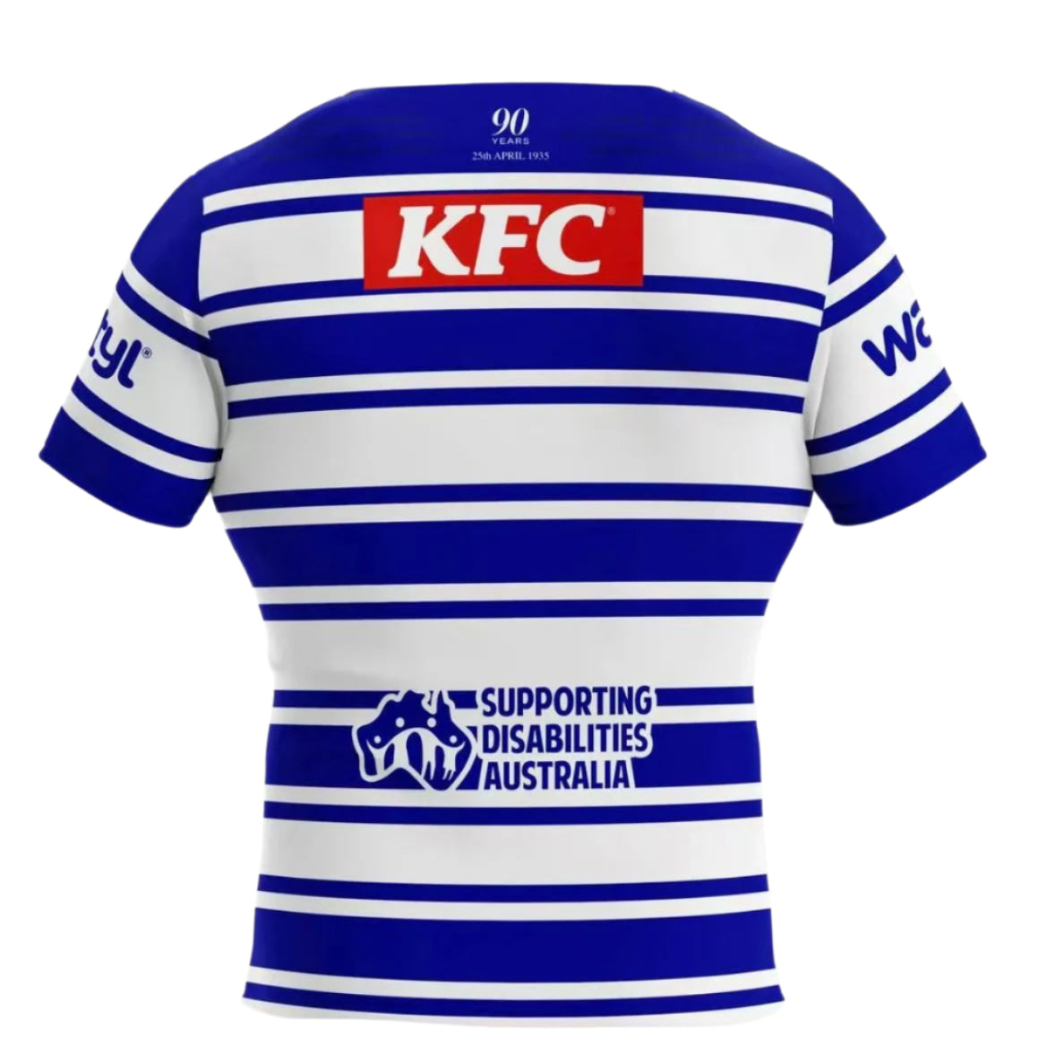 2025 Canterbury-Bankstown Bulldogs Heritage Rugby Jersey