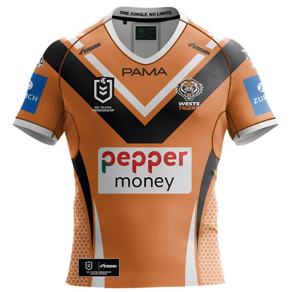 Wests Tigers 2025 Home Jersey