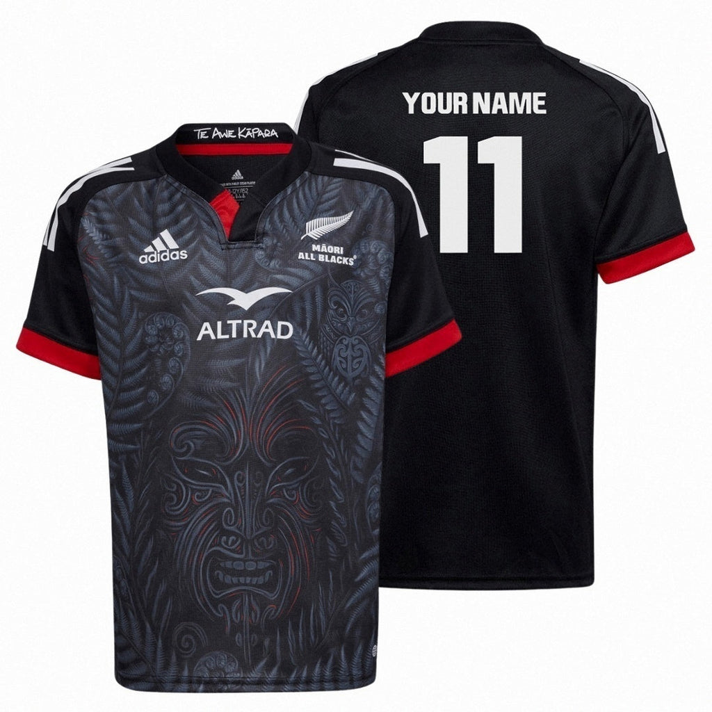 2023 Maori All Blacks Jersey Personalized