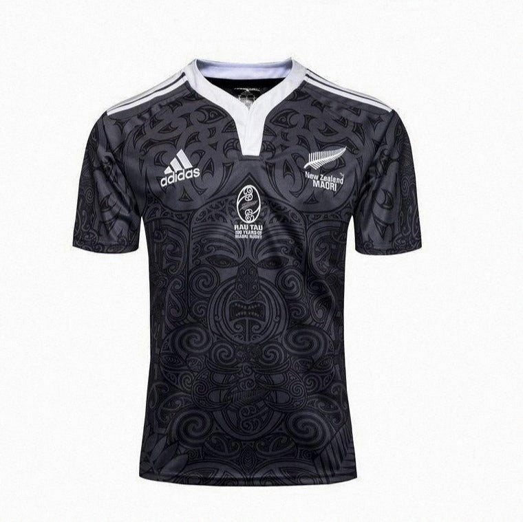 Iconic Maori All Blacks 100th Anniversary Personalized Jersey