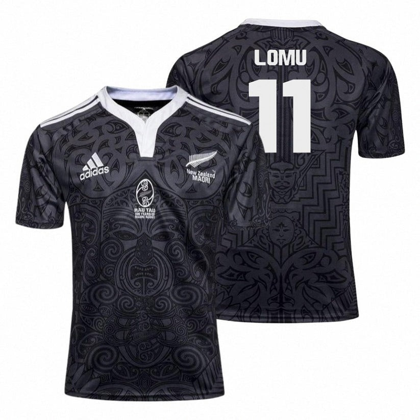 Iconic Maori All Blacks 100th Anniversary Personalized Jersey