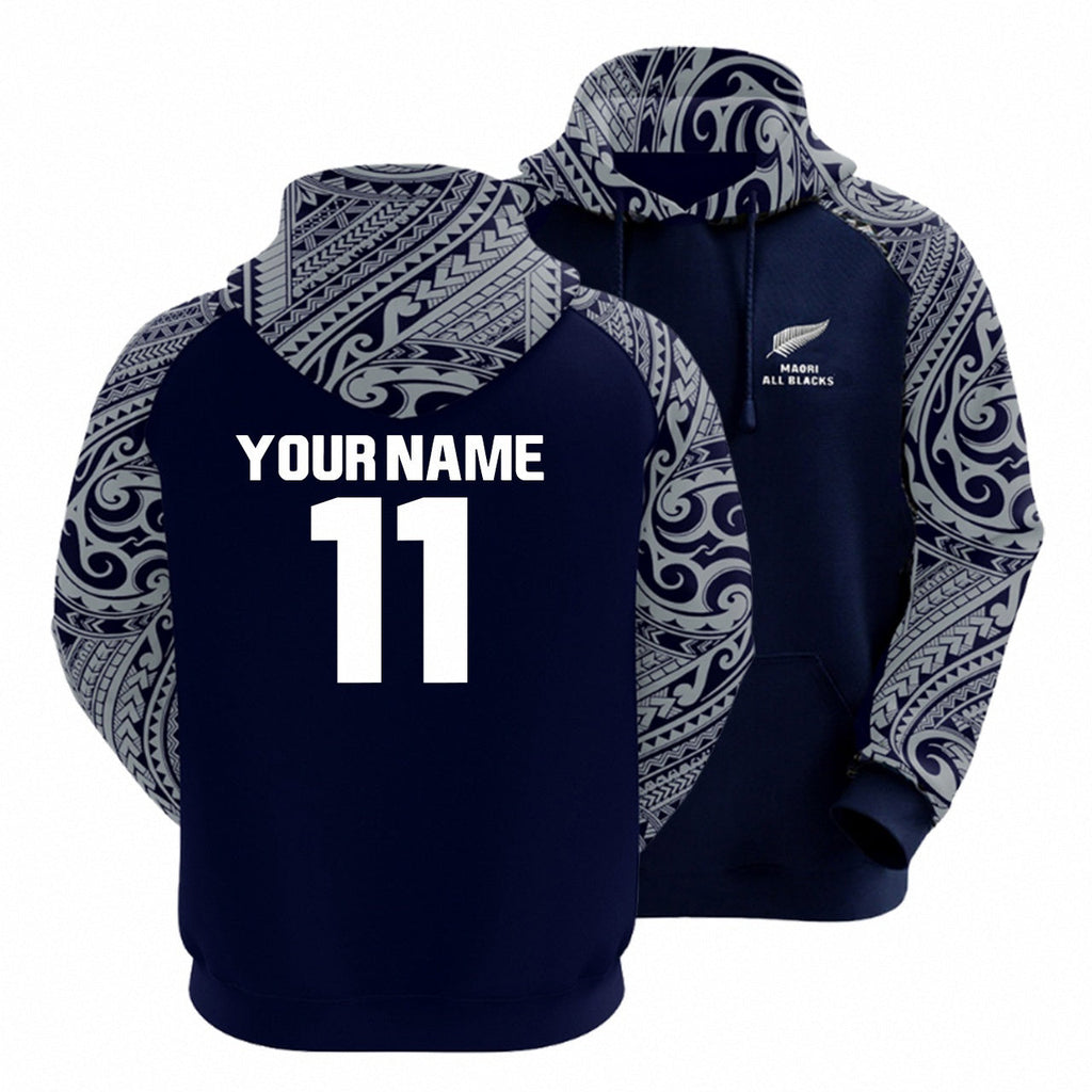 All Blacks Maori Hoodie and Pants Navy Blue