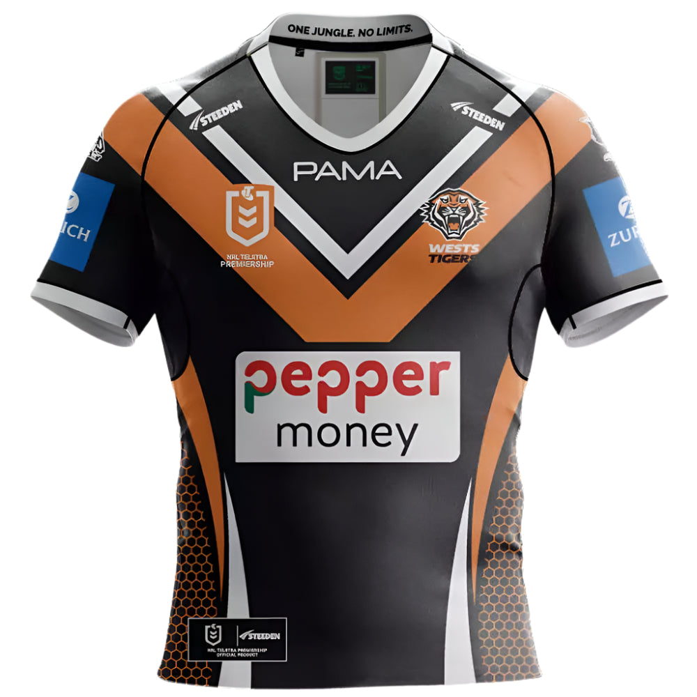 Wests Tigers 2025 Away Jersey